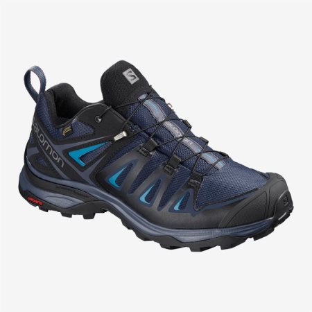 Zapatillas Trekking Salomon X ULTRA 3 GTX W Mujer Azul Marino (ES-HVEP)